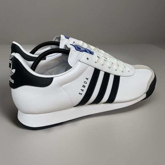 Adidas Originals Samoa Men Size 12 White Black Athletic Shoes Tennis 675033 New main image 4